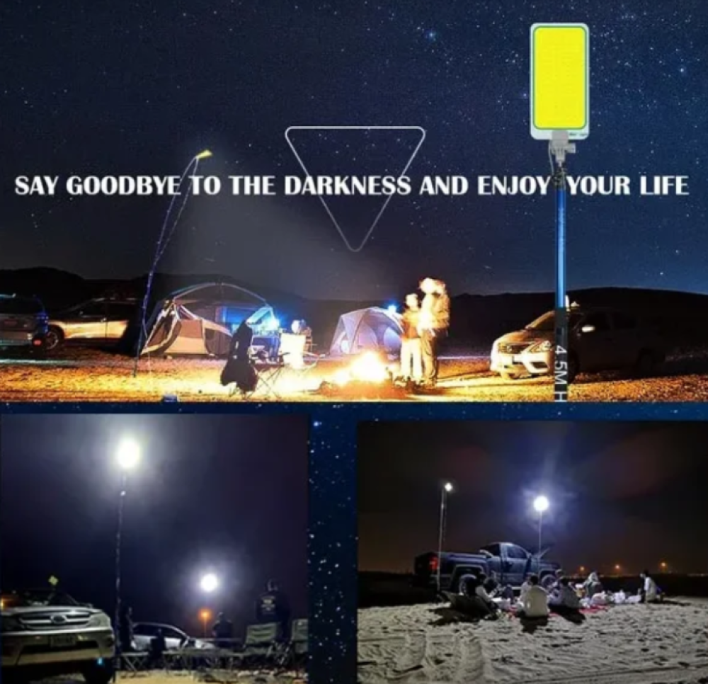 لمبة سنارة اضاءة ليد متعددة الاستخدامات للات والتخييم