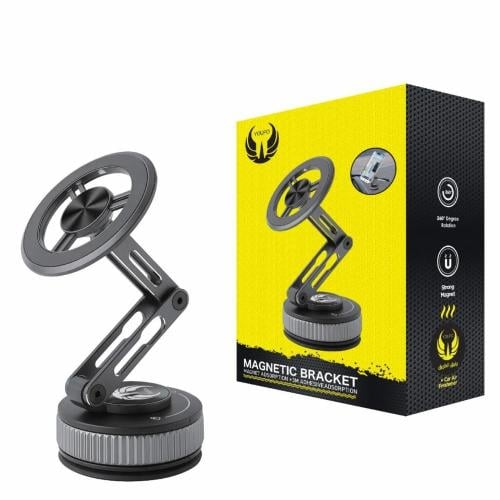 حامل الجوال ماج سيف مع قاعدة شفط ذكية من براند YOUFO حامل الجوال أنيق يجمع بين القوة والمرونة