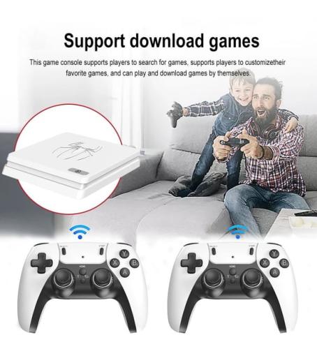 M5 Game Box 2.4G 10K Ultra HD 64 GB TV GAME BOX أن...