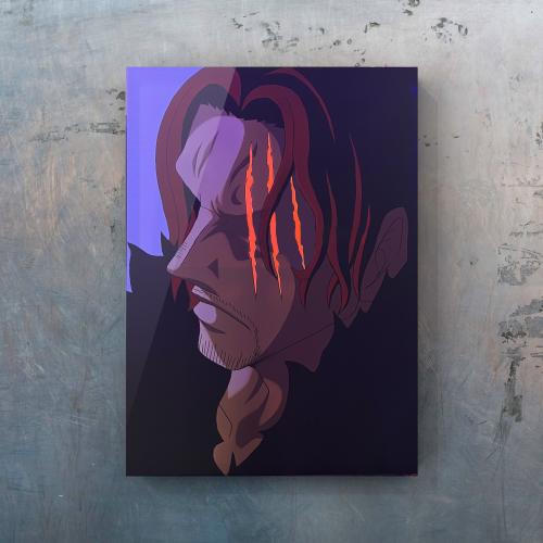 رسمة شانكس بدون ملامح