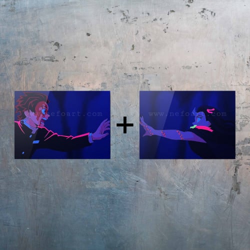 رسمة نيزكو & تانجيرو