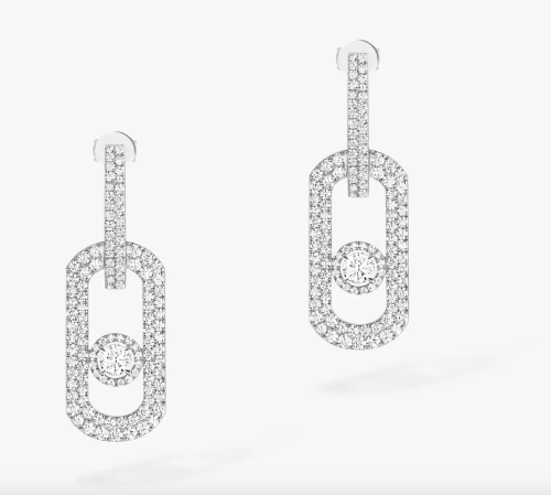 Messika | So Move XL earrings with diamonds