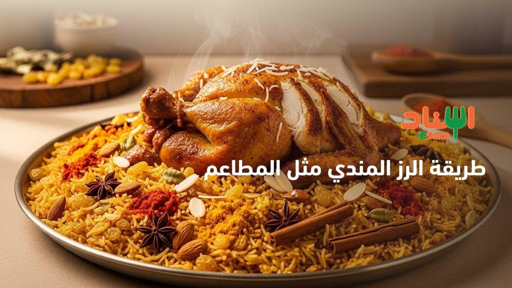 طريقة الرز المندي مثل المطاعم