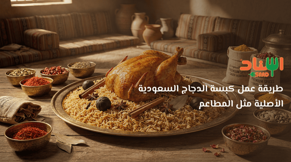 طريقة عمل كبسة الدجاج