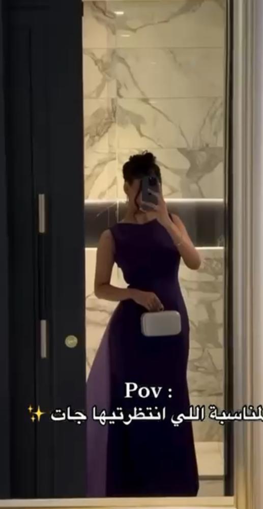 فستان سهرة