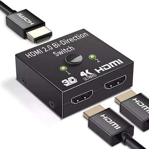 موسع منفذ HDMI من مخرج HDMI إلى مخرجين HDMIl