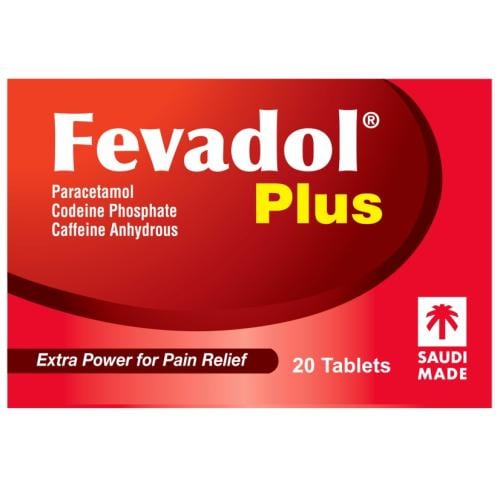 Fevadol Plus 20 Tablets