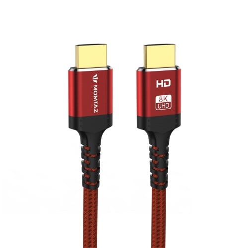 كيبل ممتاز HDMI 8k الطول 3 متر (MOMTAZ HDMI CABLE...