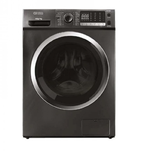 غسالة جنرال سوبريم 10 كيلو كومبو تنشيف 100% فتحة امامية