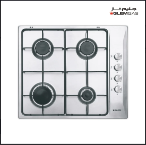 موقد جليم بلت ان 58.5سم 4عيون غاز تحكم جانبي