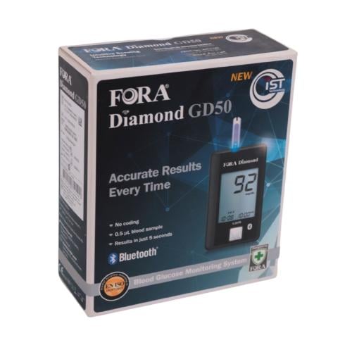 جهاز قياس السكر فورا دايموند FORA DIAMOND GD50
