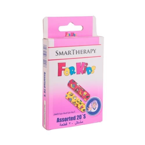 لصقات طبية ملونة للأطفال-Assorted 20's Pharmaplast