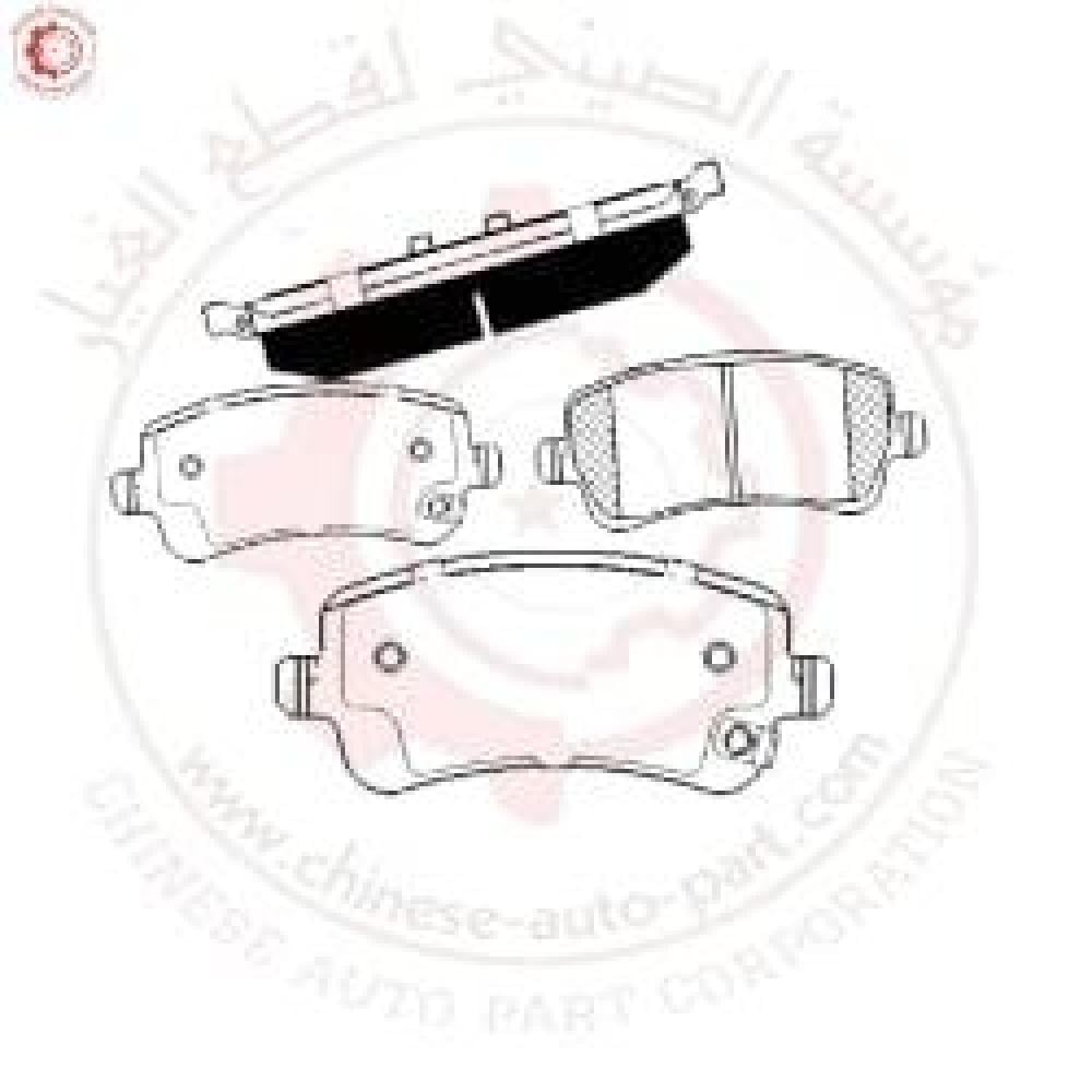 فحمات فرامل T2 جيتور (2025) Brake Pad Jetour T2