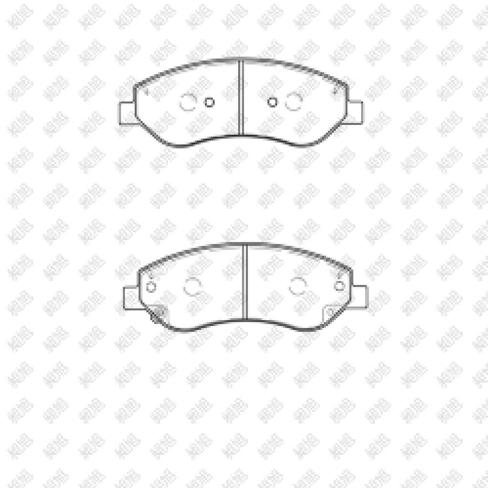 فحمات فرامل تانك 500 (23-2025) Brake Pad Tank 500