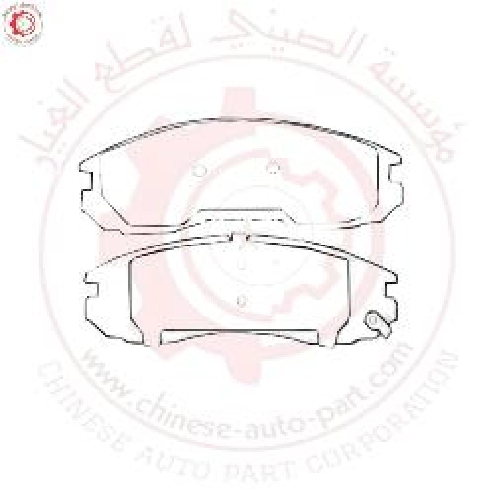 فحمات فرامل X70 جيتور ـ (23-2025) Brake Pad Jetour X70