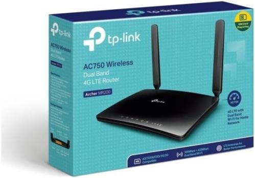 روتر تبي لينك tp link 4g lte router archer mr200