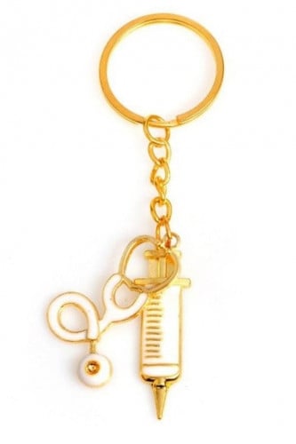 Stethoscope Keychain