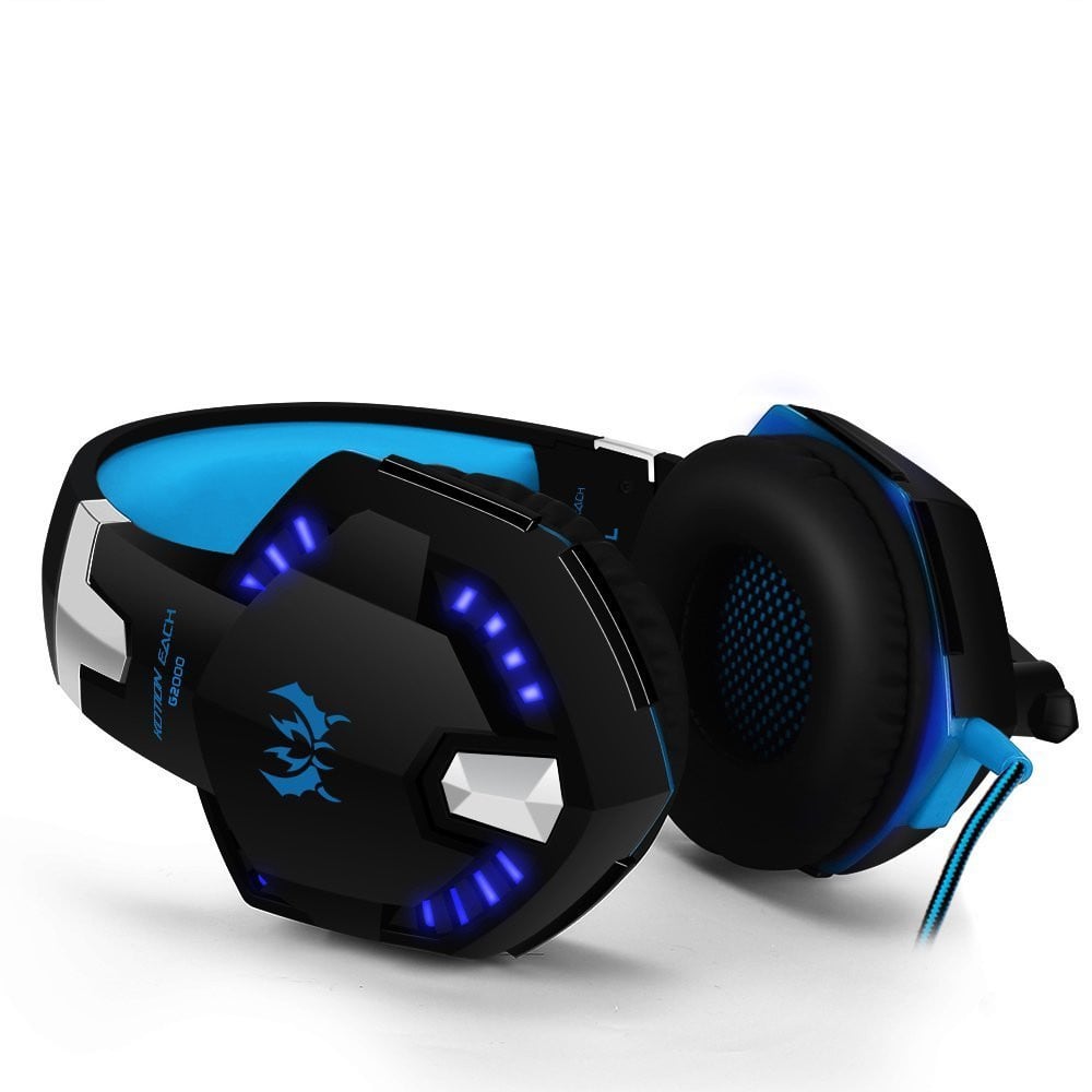 سماعة العاب سلكية بلايستيشن وكمبيوتر وجوال PS4 PC Mobile KOTION EACH G2000 Headphone