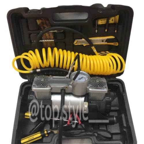 ماطور هواء 2 بستم شنطه بلاستك برقعه وعده