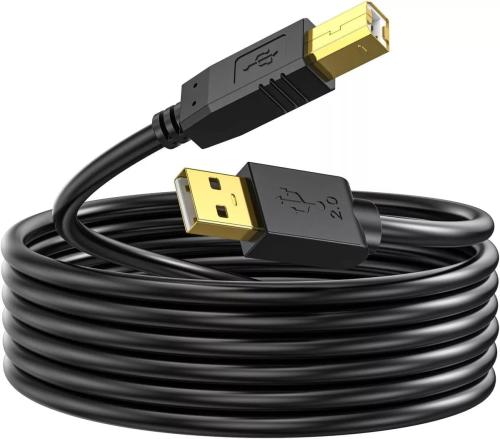 كابل USB لتوصيل الطباعة الى الكمبيوتر