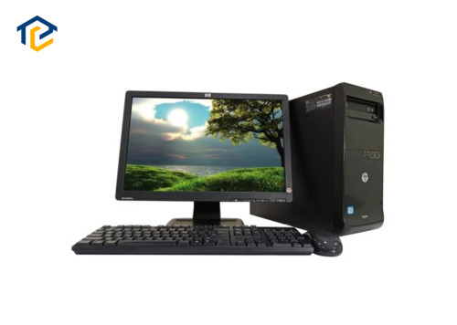 كمبيوتر مكتبي اتش بي مجدد انتل كور i3 مع شاشة 19 ا...