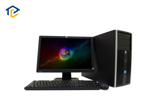 كمبيوتر مكتبي اتش بي مجدد انتل كور i5 مع شاشة 19 أ...