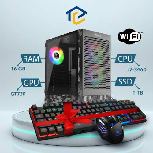 تجميعه بي سي احترافيه GT730 انتل كور PC Gaming مجد...
