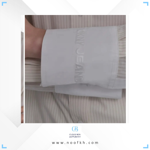 قميص من دكني مقلم