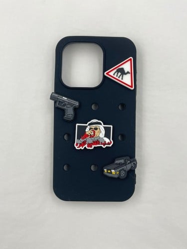 كفر جوال ايفون كروكس مع تشارمز