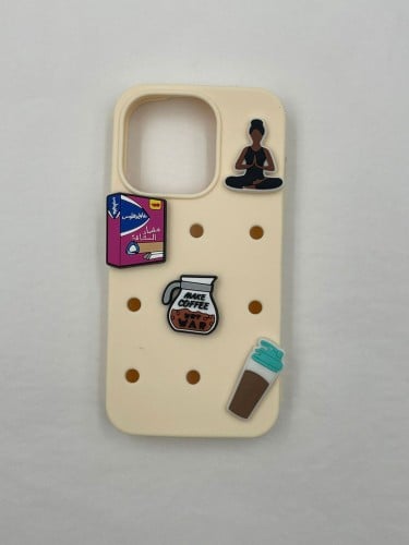 كفر جوال ايفون كروكس مع تشارمز