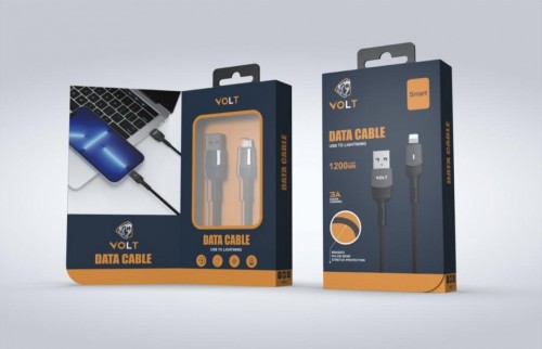 كيبل آيفون قماشي من VOLT