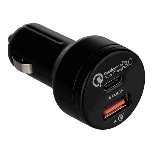 اوكي | شاحن سيارة سريع مدخلين Aukey | Car Charger PD USB C Q3 CC-Y11