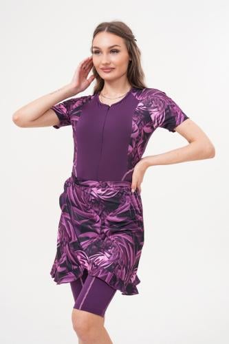 ملابس سباحة باللون البنفسجي A-00226