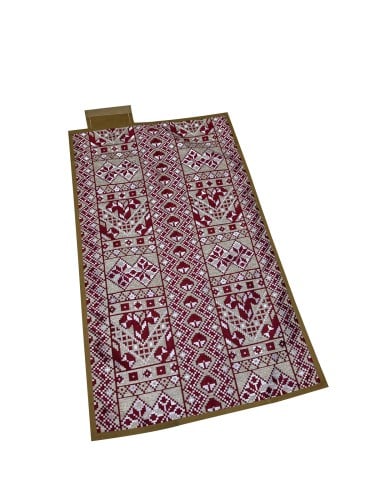 فرشة عابر نقش أعجمي عنابي