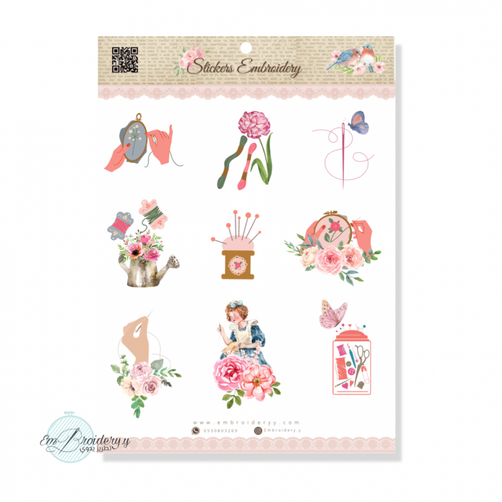 Stickers Embroidery 2