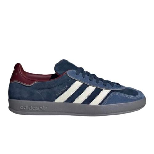 Adidas Gazelle Indoor Crew Sneakers - Navy Burgund...