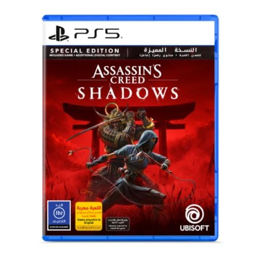 Assassin's Creed Shadows Special Edition - PS5 النسخة المميزة كاملة