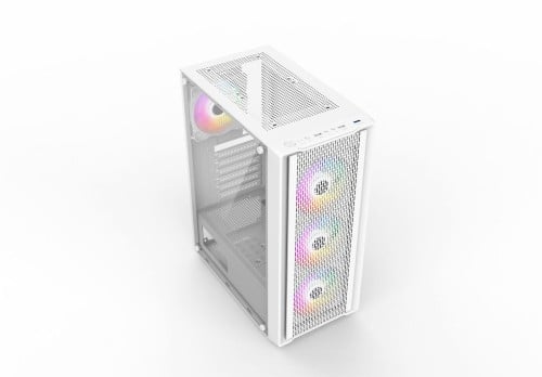 Case PC ASA White- صندوق كمبيوتر ابيض