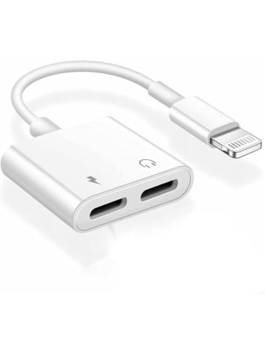 وصلة سماعة ومدخل للشاحن ابل- Lighting charging