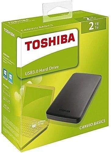 ذاكرة تخزين خارجية-Toshiba hard disk 2tb