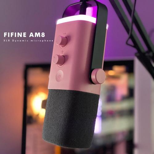 مايك AM8 Pink - منــ FIFINE