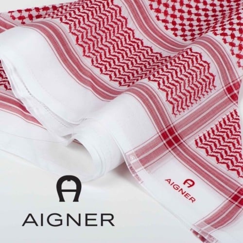بكج شماغ من اجنر للرجال احمر& سبحه طاد