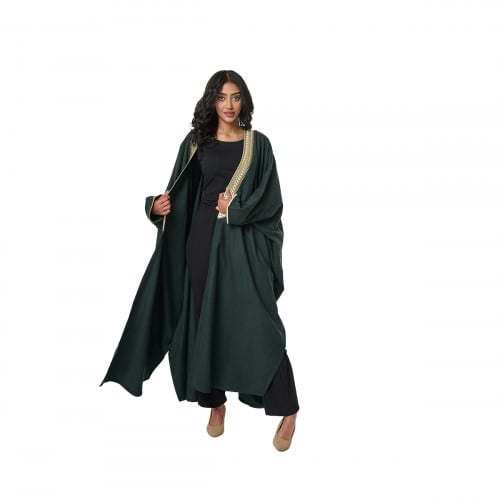 عباية بشت سنبلة لون اخضر