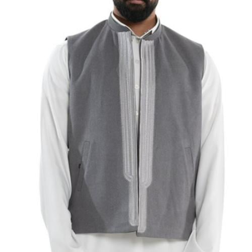 Royal embroidered wool sedari, double-sided