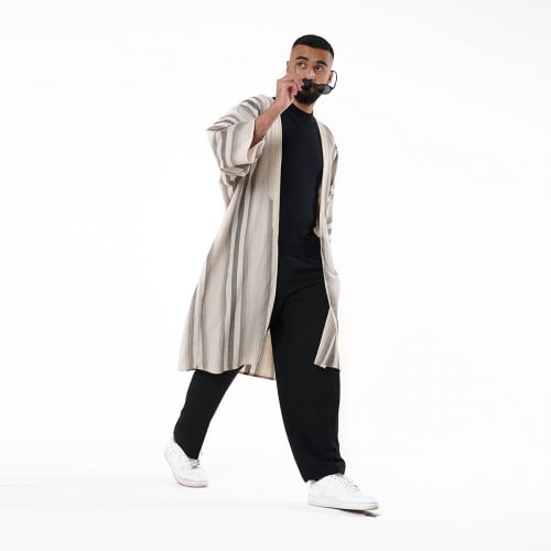 بشت لنن لون بيج