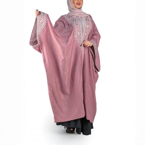 Jasmine bisht abaya, purple color