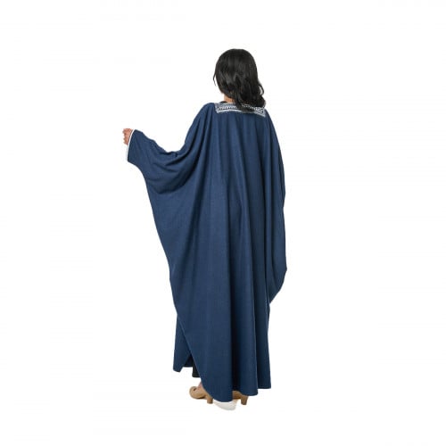 عباية بشت سنبلة لون كحلي