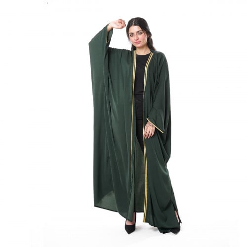 Green classic bisht abaya