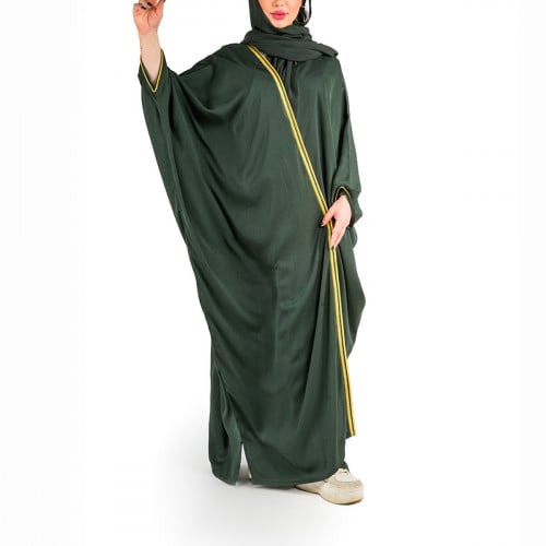 عباية بشت كلاسيك لون اخضر