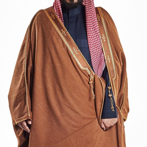 بشت متوسع مفنن وبر  زري